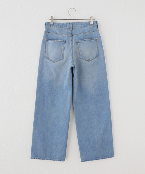 Tu es mon TRESOR（トゥ エ モン トレゾア）の「【TU ES MON TRESOR/トゥ エ モン トレゾア】The Topaz Jean-Low-Rise（デニムパンツ・レディース・チャコールグレー/ブルー・27/26/25/24）」の12枚目の写真