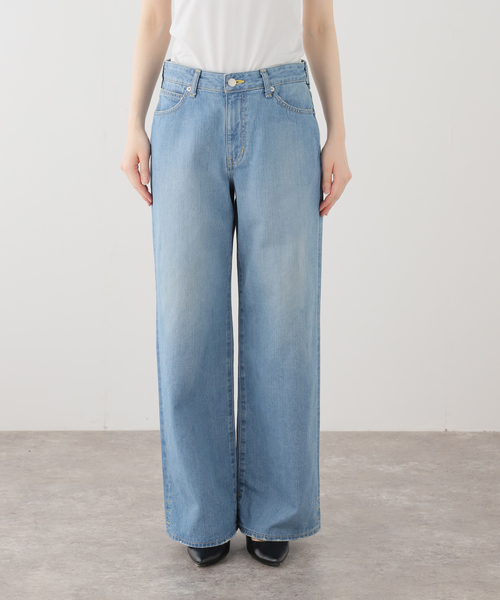 Tu es mon TRESOR（トゥ エ モン トレゾア）の「【TU ES MON TRESOR/トゥ エ モン トレゾア】The Topaz Jean-Low-Rise（デニムパンツ・レディース・チャコールグレー/ブルー・27/26/25/24）」の3枚目の写真