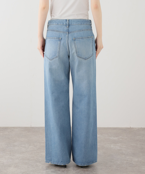 Tu es mon TRESOR（トゥ エ モン トレゾア）の「【TU ES MON TRESOR/トゥ エ モン トレゾア】The Topaz Jean-Low-Rise（デニムパンツ・レディース・チャコールグレー/ブルー・27/26/25/24）」の5枚目の写真