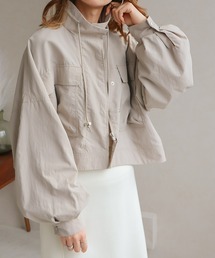 NYLAUS（ナイラス）の「【SG】スタンドカラー ショートジャケット（マウンテンパーカー）」