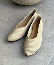 un dix cors | ニットVパンプス(ブーツ)