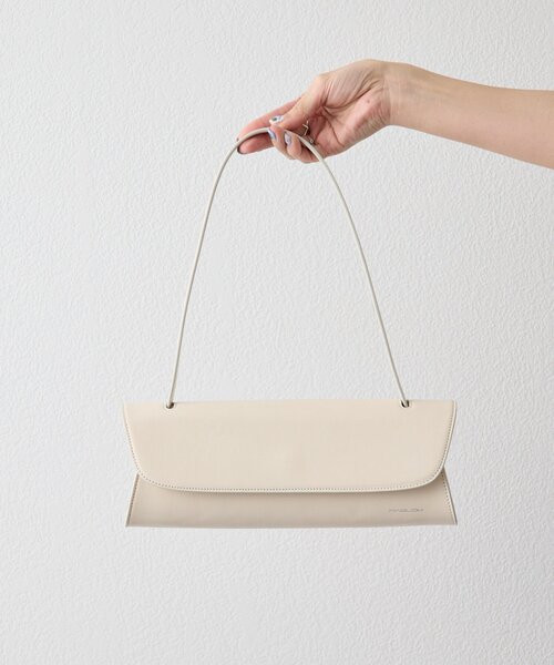 ear PAPILLONNER（イアパピヨネ）の「【MAGLOW(マグロー)】ear別注ロングハンドルミニトートバッグ（トートバッグ・レディース・シルバー/ブラック/ホワイト・FREE）」の4枚目の写真