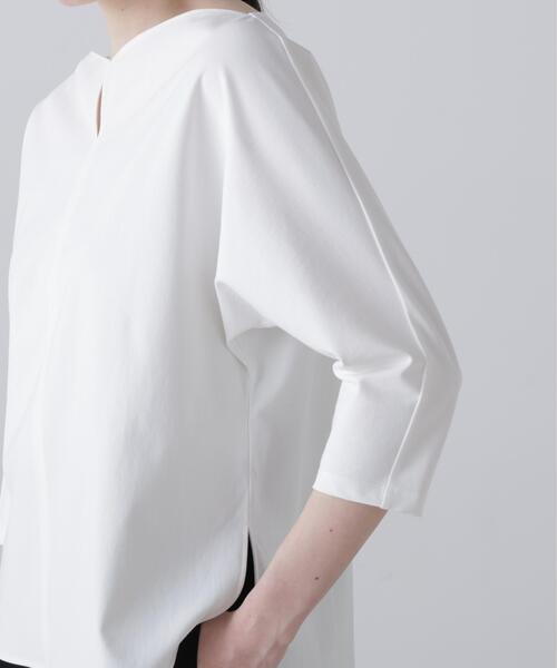ADORE(アドーア)の「◆ハイゲージジャージートップス(Tシャツ/カットソー・レディース・ネイビー/ホワイト・38)」の7枚目の写真