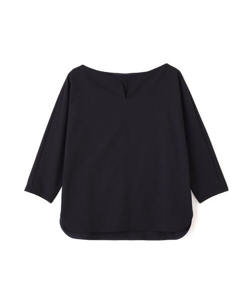 ADORE(アドーア)の「◆ハイゲージジャージートップス(Tシャツ/カットソー・レディース・ネイビー/ホワイト・38)」の14枚目の写真