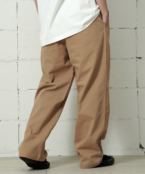COOKMAN(クックマン)の「Cookman クックマン ヘリテージワイドパンツ Heritage Wide Pants Heavy Twill Beige(その他パンツ・メンズ・ベージュ・MEDIUM/LARGE)」の22枚目の写真