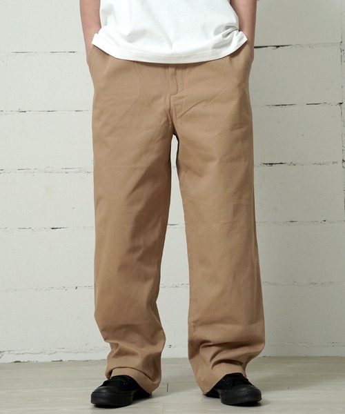 COOKMAN(クックマン)の「Cookman クックマン ヘリテージワイドパンツ Heritage Wide Pants Heavy Twill Beige(その他パンツ・メンズ・ベージュ・MEDIUM/LARGE)」の21枚目の写真