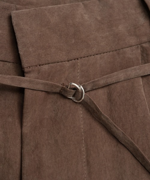 PRANK PROJECT(プランクプロジェクト)の「【2026Summer Pre-Order】フィブリルイージースラックス / Fibril Easy Slacks(スラックス・レディース・ブラウン/ブラック・36/38)」の22枚目の写真