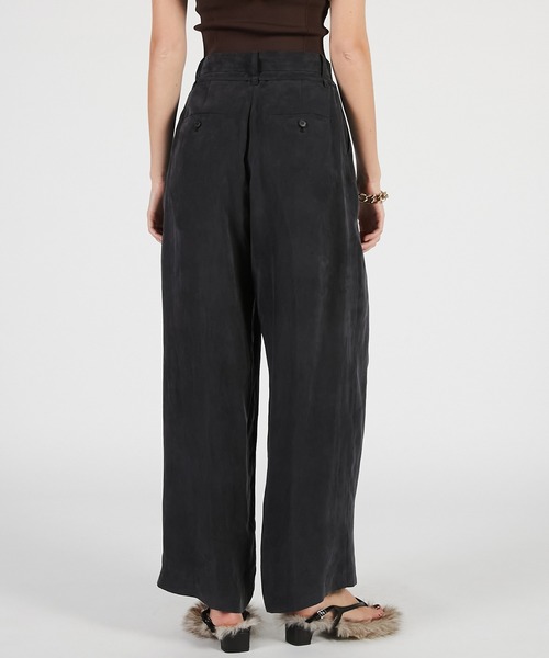 PRANK PROJECT(プランクプロジェクト)の「【2026Summer Pre-Order】フィブリルイージースラックス / Fibril Easy Slacks(スラックス・レディース・ブラウン/ブラック・36/38)」の11枚目の写真