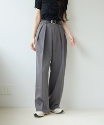 gemeil（ジェムイル）の「【YUKINA企画】タックワイドパンツ (MA-001)（その他パンツ）」