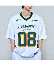 PHYSICAL GARMENTS（フィジカルガーメンツ）の「P2630 ソフトクッションオーバーサイズフットボールジャージ[3COLOR]（Tシャツ/カットソー）」