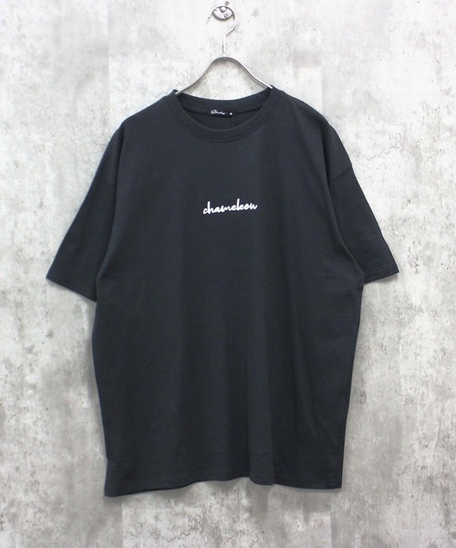 SHISKY（シスキー）の「オーバーサイズ プリント半袖Tシャツ（Tシャツ/カットソー・メンズ・ブラック系その他4/ホワイト系その他3/ホワイト系その他/ブラック系その他5/ホワイト系その他4/ブラック系その他3/グレー系その他4/グリーン系その他/ベージュ/グレー系その他3/ミント/グレー系その他2/ブルー系その他/ネイビー/チャコール/ホワイト系その他5/ホワイト系その他2/ブラック系その他/オフホワイト/杢グレー/ブルー系その他2/ブラック系その他2/グレー系その他/ブラック・XL/L/M）」の11枚目の写真