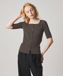 ＜Steven Alan＞スクエアネック カーディガン