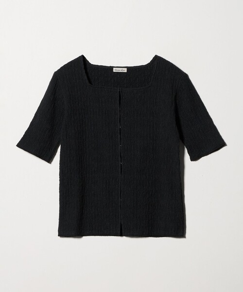 Steven Alan(スティーブンアラン)の「<Steven Alan>スクエアネック カーディガン(カーディガン/ボレロ・レディース・オフホワイト/ダークブラウン/ブラック・FREE)」の17枚目の写真