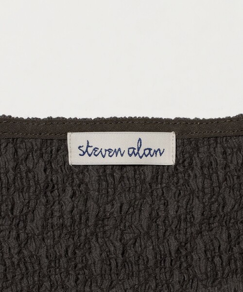 Steven Alan(スティーブンアラン)の「<Steven Alan>スクエアネック カーディガン(カーディガン/ボレロ・レディース・オフホワイト/ダークブラウン/ブラック・FREE)」の20枚目の写真