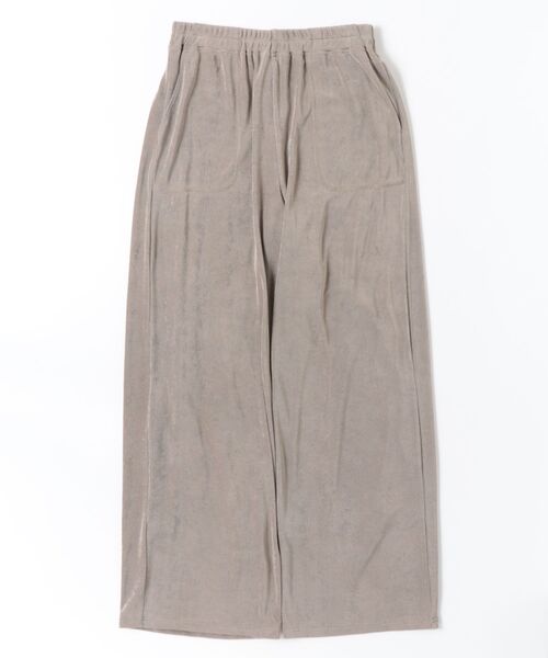 CLANE（クラネ）の「BRIGHT JERSEY PANTS 10110-7203（その他パンツ・メンズ・ブラック/オフホワイト/ベージュ・1/2）」の2枚目の写真