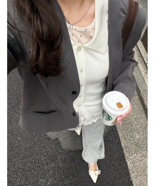 mellowneon(メロウネオン)の「ダブルベルトシューズ(パンプス・レディース・アイボリー/ブラック・SMALL/MEDIUM/LARGE)」の9枚目の写真
