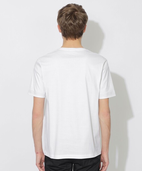 BLACK LABEL CRESTBRIDGE（ブラックレーベル・クレストブリッジ）の「【WEB限定】マーセライズVネックTシャツ（Tシャツ/カットソー・メンズ・ネイビー/ブラック/オフホワイト・XL/L/M）」の6枚目の写真