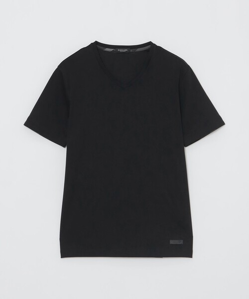 BLACK LABEL CRESTBRIDGE（ブラックレーベル・クレストブリッジ）の「【WEB限定】マーセライズVネックTシャツ（Tシャツ/カットソー・メンズ・ネイビー/ブラック/オフホワイト・XL/L/M）」の15枚目の写真