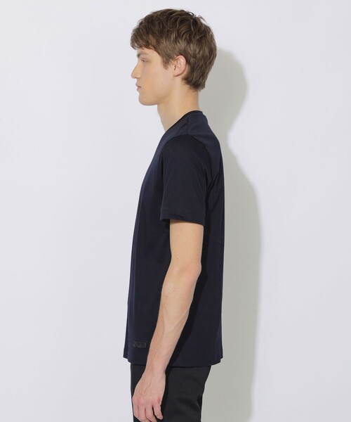 BLACK LABEL CRESTBRIDGE（ブラックレーベル・クレストブリッジ）の「【WEB限定】マーセライズVネックTシャツ（Tシャツ/カットソー・メンズ・ネイビー/ブラック/オフホワイト・XL/L/M）」の17枚目の写真
