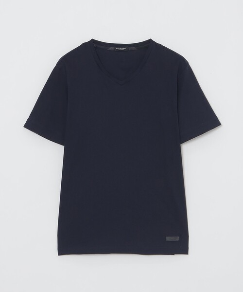 BLACK LABEL CRESTBRIDGE（ブラックレーベル・クレストブリッジ）の「【WEB限定】マーセライズVネックTシャツ（Tシャツ/カットソー・メンズ・ネイビー/ブラック/オフホワイト・XL/L/M）」の21枚目の写真