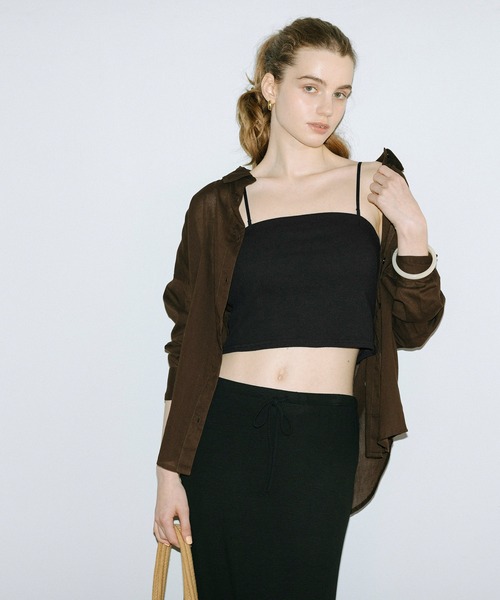 coca(coca)(コカ)の「OUT BRA ベアトップス(チューブトップ・レディース・グレー/ホワイト/ブラック・L/M/S)」の18枚目の写真