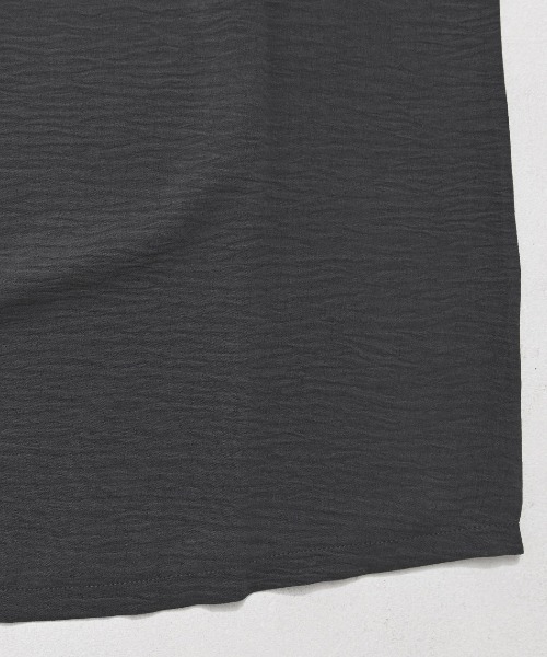 CavariA(キャバリア)の「『CavariA/キャバリア』布帛ロンTシャツ 長袖(Tシャツ/カットソー・メンズ・グレイッシュベージュ/ブルーグリーン/チャコールグレー・L/M)」の19枚目の写真