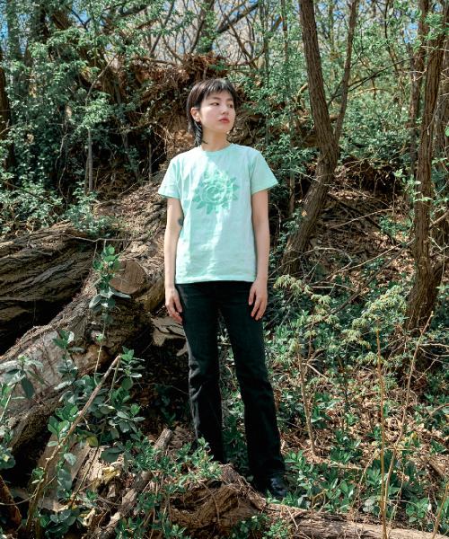 MOSQUITO MURDERERS(モスキートマーダラーズ)の「Stardust WASHING T-SHIRT -Light green(Tシャツ/カットソー・メンズ・その他・0/1/2/3)」の3枚目の写真