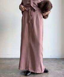 リヨセルベルト付タイトスカート