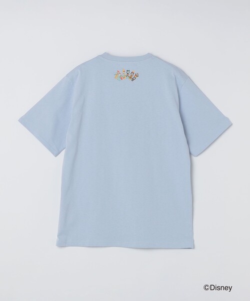 SHIPS Colors(シップス カラーズ)の「SHIPS Colors:ミッキーマウス プリント Tシャツ(Tシャツ/カットソー・メンズ・オフホワイト/アイボリー/ライトブルー/ダークグレー・MEDIUM/LARGE/X-LARGE)」の9枚目の写真