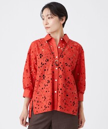 エンブロイダリーレース」に該当するシャツ/ブラウスファッション通販