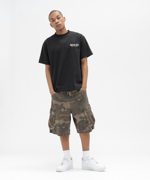 AVIREX(アヴィレックス)の「PRINT T-SHIRT "Avirex Creed" / 半袖Tシャツ ”アヴィレックス クリード” / AVIREX / アヴィレックス(Tシャツ/カットソー・メンズ・ブラック/オフホワイト/ブルーグレー・MEDIUM/LARGE/X-LARGE/XX-LARGE)」の8枚目の写真