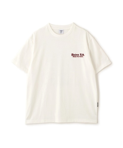 AVIREX(アヴィレックス)の「PRINT T-SHIRT "Avirex Creed" / 半袖Tシャツ ”アヴィレックス クリード” / AVIREX / アヴィレックス(Tシャツ/カットソー・メンズ・ブラック/オフホワイト/ブルーグレー・MEDIUM/LARGE/X-LARGE/XX-LARGE)」の10枚目の写真