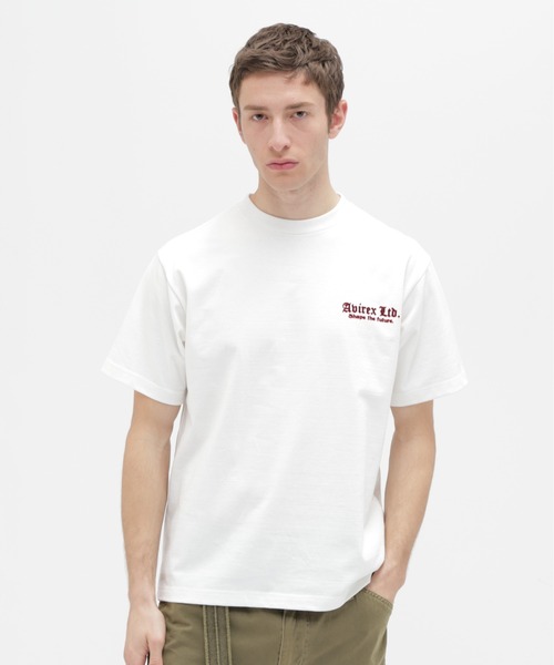 AVIREX(アヴィレックス)の「PRINT T-SHIRT "Avirex Creed" / 半袖Tシャツ ”アヴィレックス クリード” / AVIREX / アヴィレックス(Tシャツ/カットソー・メンズ・ブラック/オフホワイト/ブルーグレー・MEDIUM/LARGE/X-LARGE/XX-LARGE)」の13枚目の写真