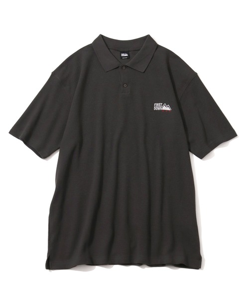 FIRST DOWN（ファーストダウン）の「【FIRST DOWN/ファーストダウン】S/S THEMAL POLO/ 半袖サーマルポロ（ポロシャツ・メンズ・オフホワイト/ブラック・M/L/XL）」の15枚目の写真