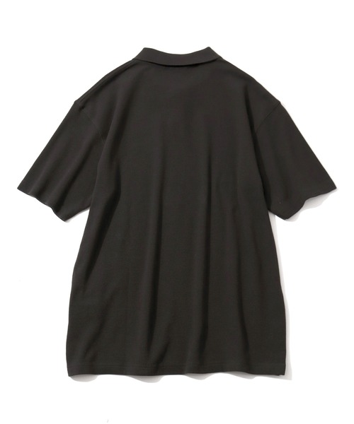 FIRST DOWN（ファーストダウン）の「【FIRST DOWN/ファーストダウン】S/S THEMAL POLO/ 半袖サーマルポロ（ポロシャツ・メンズ・オフホワイト/ブラック・M/L/XL）」の5枚目の写真