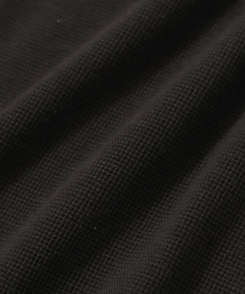 FIRST DOWN（ファーストダウン）の「【FIRST DOWN/ファーストダウン】S/S THEMAL POLO/ 半袖サーマルポロ（ポロシャツ・メンズ・オフホワイト/ブラック・M/L/XL）」の8枚目の写真