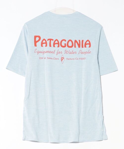 patagonia(パタゴニア)の「【Patagonia】パタゴニア M's Cap Cool Daily Graphic Shirt グラフィック Tシャツ(Tシャツ/カットソー・メンズ・サックスブルー・L/M/XL/S)」の7枚目の写真
