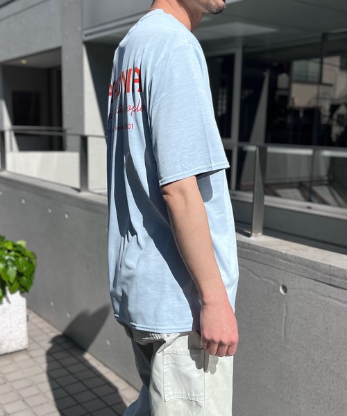 patagonia(パタゴニア)の「【Patagonia】パタゴニア M's Cap Cool Daily Graphic Shirt グラフィック Tシャツ(Tシャツ/カットソー・メンズ・サックスブルー・L/M/XL/S)」の4枚目の写真