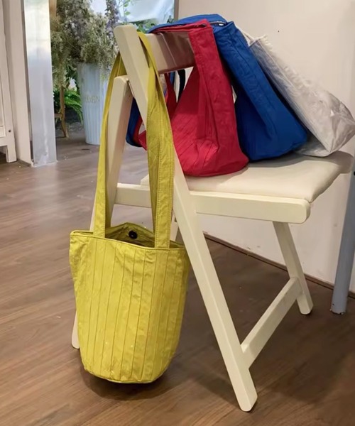ammy.(エイミードット)の「【 ammy. / エイミードット 】 カラー バケツ ショルダーバッグ(トートバッグ・レディース・ブルー/イエロー/ホワイト/ピンク/マスタード・FREE)」の22枚目の写真