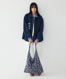 STUDIO TOMBOY（スタジオトムボーイ）の「バンダナパターンショルダーバッグ_ネイビー 9176270983（ショルダーバッグ）」