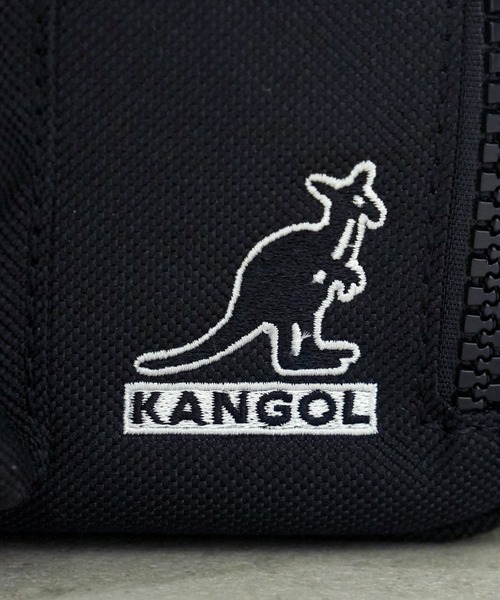 KANGOL(カンゴール)の「"06"≪KANGOL≫4ポケット/1.8L スクエア ミニ ショルダーバッグ(ショルダーバッグ・メンズ・ブラック×ホワイト/ブラック×グリーン・ONE SIZE)」の18枚目の写真