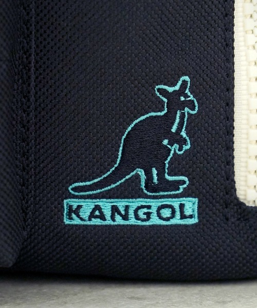KANGOL(カンゴール)の「"06"≪KANGOL≫4ポケット/1.8L スクエア ミニ ショルダーバッグ(ショルダーバッグ・メンズ・ブラック×ホワイト/ブラック×グリーン・ONE SIZE)」の20枚目の写真