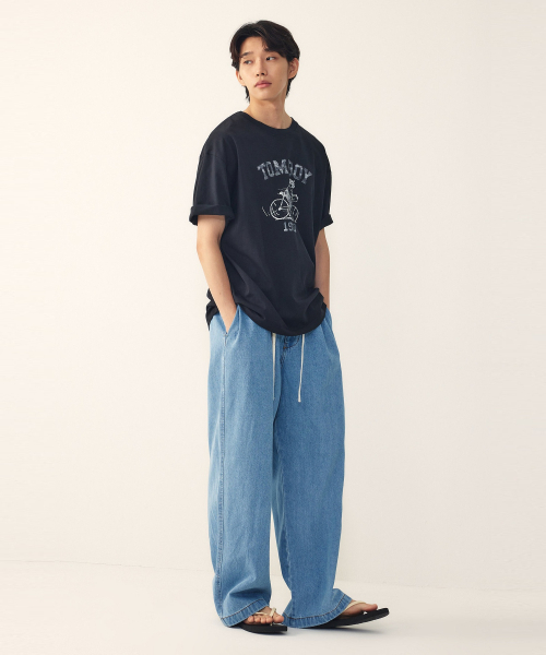 STUDIO TOMBOY｜スタジオトムボーイ（メンズ）のデニムパンツ（ブルー 