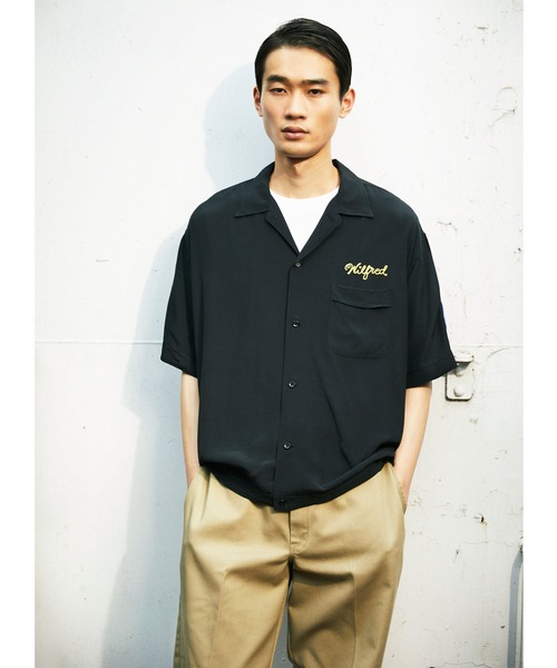Bshop(ビショップ)の「STYLE EYES | 〈別注〉ボウリングシャツ MEN(シャツ/ブラウス・メンズ・ブラック・L/XL/M)」の16枚目の写真