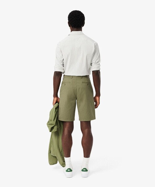 LACOSTE(ラコステ)の「ストレッチチノバミューダショーツ(その他パンツ・メンズ・ダークネイビー/モスグリーン・31/32)」の17枚目の写真