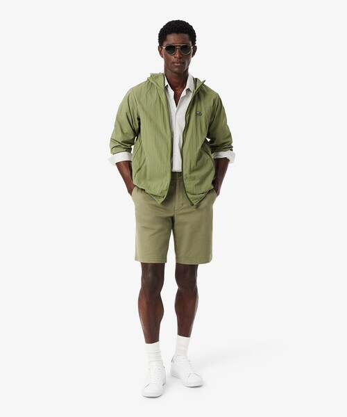 LACOSTE(ラコステ)の「ストレッチチノバミューダショーツ(その他パンツ・メンズ・ダークネイビー/モスグリーン・31/32)」の11枚目の写真