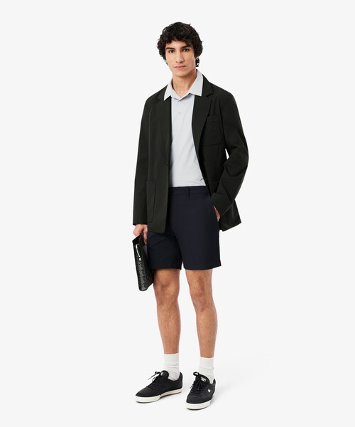LACOSTE(ラコステ)の「ストレッチチノバミューダショーツ(その他パンツ・メンズ・ダークネイビー/モスグリーン・31/32)」の3枚目の写真