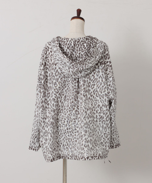 JOURNAL STANDARD LUXE(ジャーナルスタンダード ラックス)の「レオパリネン フードシャツ(シャツ/ブラウス・レディース・バーガンディー/ブラウン系その他/ブラック・FREE)」の16枚目の写真