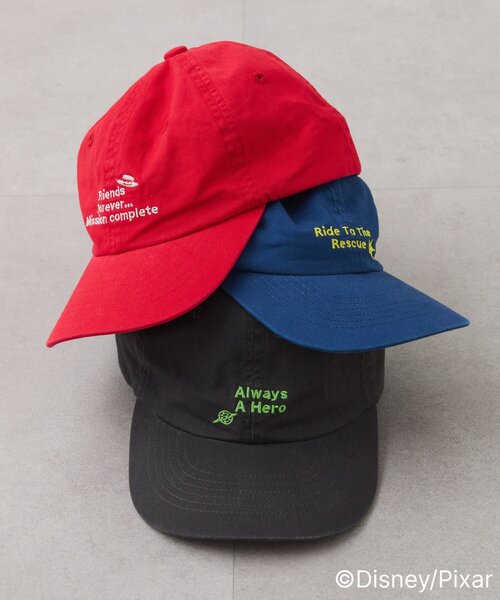 Disney(ディズニー)の「【TOY STORY/トイ・ストーリー】シルエット刺繍ロゴCAP(キャップ・レディース・ネイビー/レッド/チャコールグレー・ONE SIZE)」の4枚目の写真