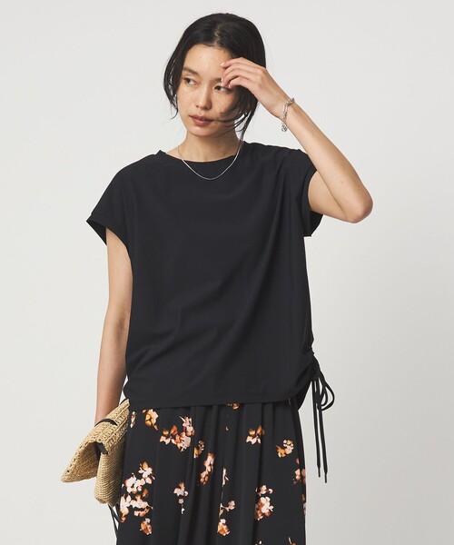 セール】サイド ドロスト ノースリーブ カットソー（Tシャツ